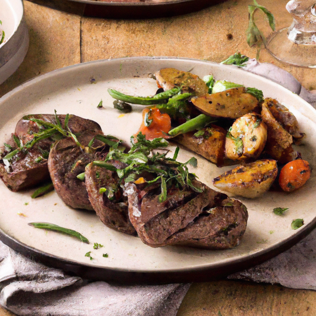 how to prepare grilled beef liver with fried cassava