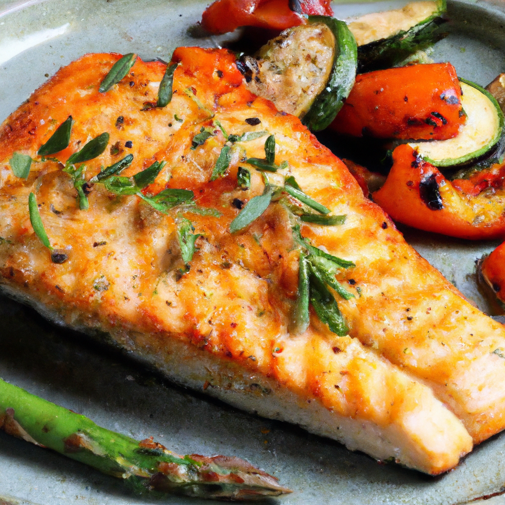 grilled tilapia and veggies for a better healthy meal
