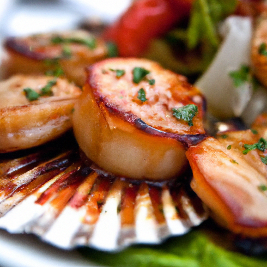 The Best Of Galician Zamburiñas Style with Delicious Sauce
